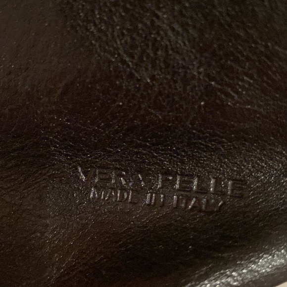 Vera Pelle Italian leather backpack bag